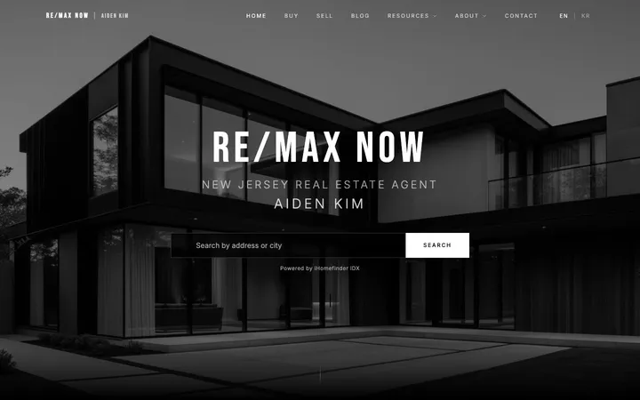 Aiden Realty website